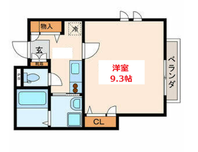 【間取り】 | サザンテラス | お部屋の間取りです。