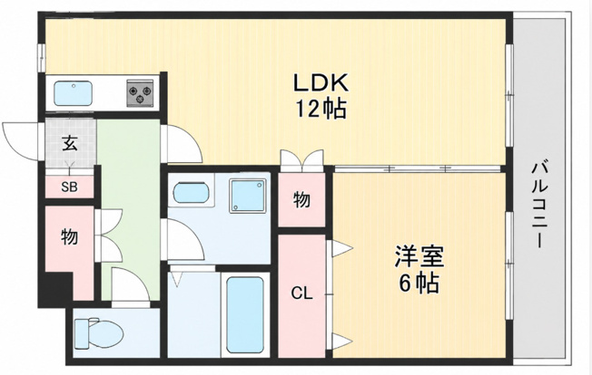 【間取り】 | リバーエイト南分