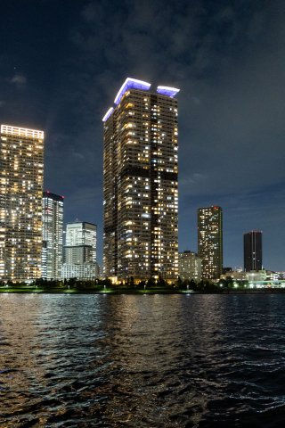 パークタワー晴海の外観