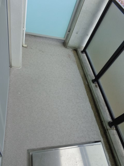 ペディマリー箕面Ⅱのバルコニー