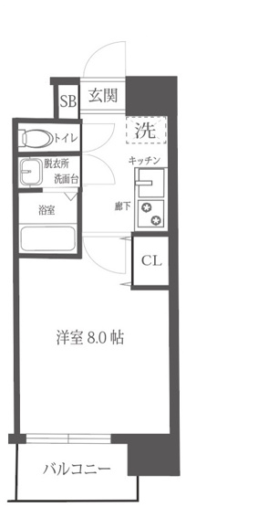 【間取り】 | MV.imp大阪鶴橋