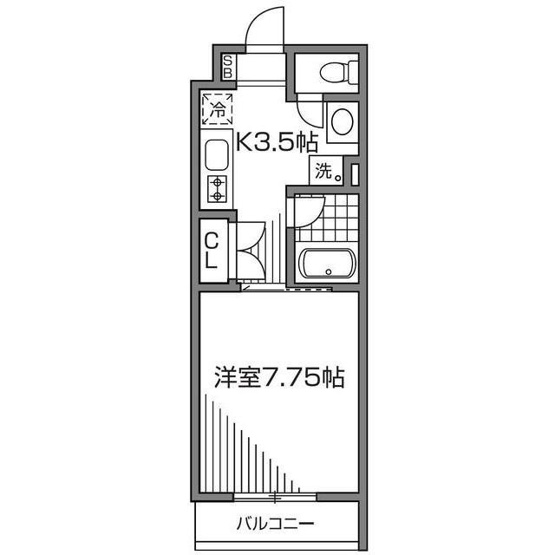 【間取り】 | ラコリッタカラスヤマ | 間取り図