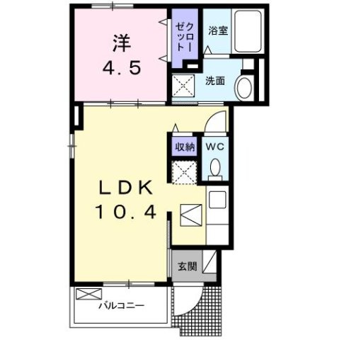 【間取り】 | リヴィエールⅡ