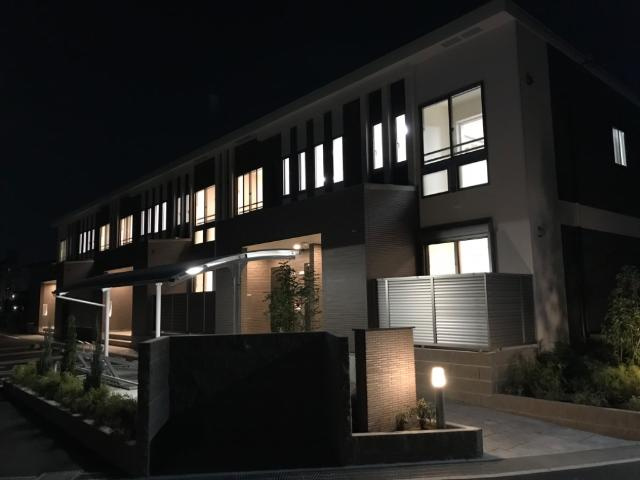 プランドール武庫の外観|外観写真（夜）