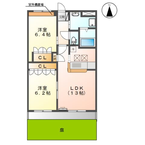 サンタティリカの間取り