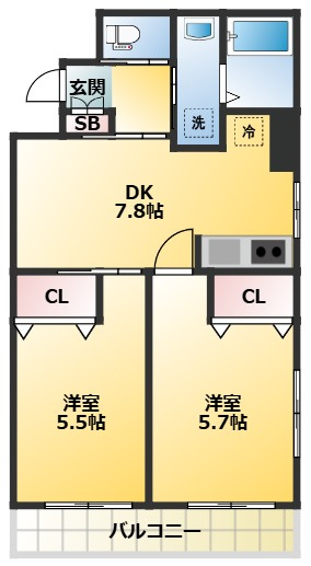 【間取り】 | グレースモモイ
