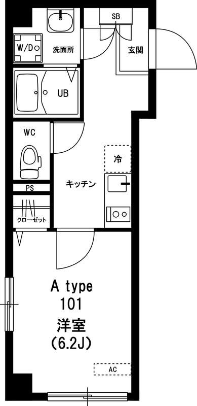 リブリ・Solashitaの間取り