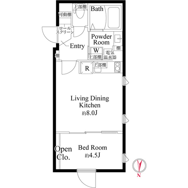 CASA PIAZZA 亀戸の間取り