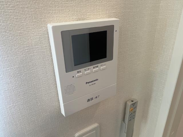 深井清水町アパート新築工事の内装|カメラ付インターホン（イメージ）