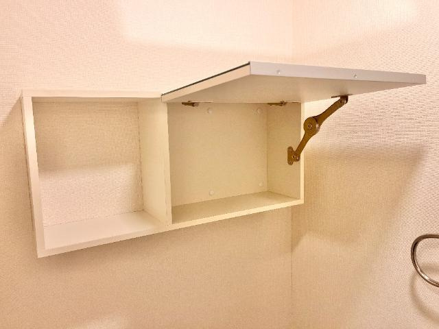 深井清水町アパート新築工事の収納|収納（トイレ）（イメージ）