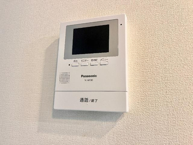 深井清水町アパート新築工事の内装|カメラ付インターホン（イメージ）