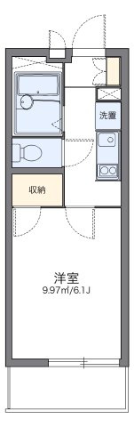 レオパレスリソランテの間取り