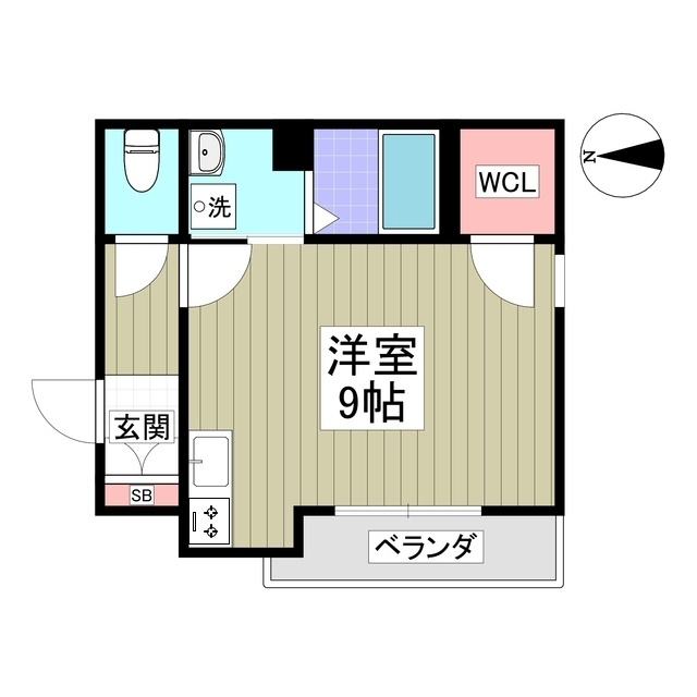シャーメゾン宮町の間取り