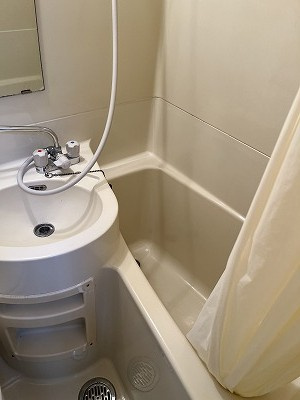 メゾンタネムラの浴室