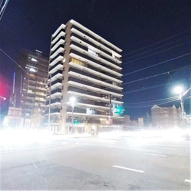 サンメゾン岐阜長良エルド303号室の外観|外観（夜）