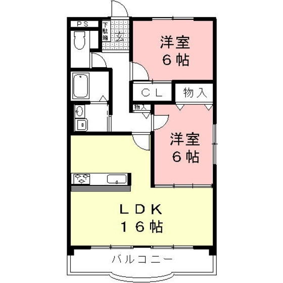 マイノリックＭの間取り
