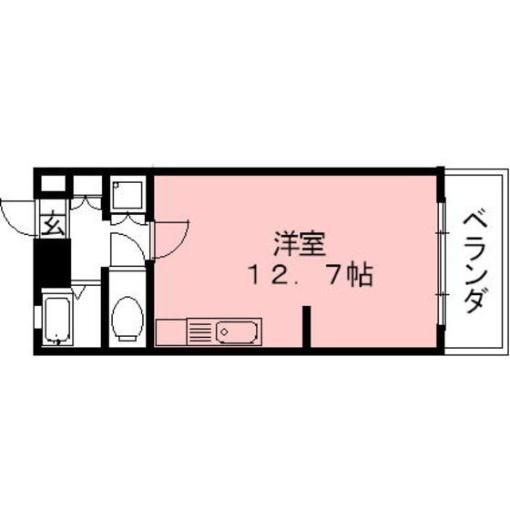岐阜市早田東町８丁目のアパートの間取り