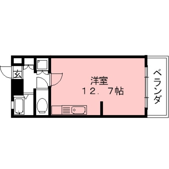 岐阜市早田東町８丁目のアパートの間取り