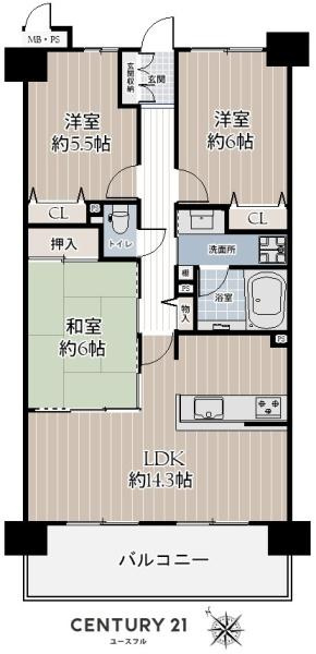 ライオンズマンション上野芝駅前の画像