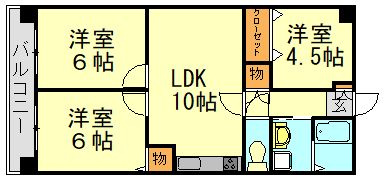 【間取り】 | 天神松井ビル