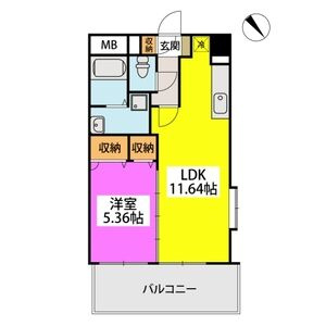 【間取り】 | グーフィー平尾