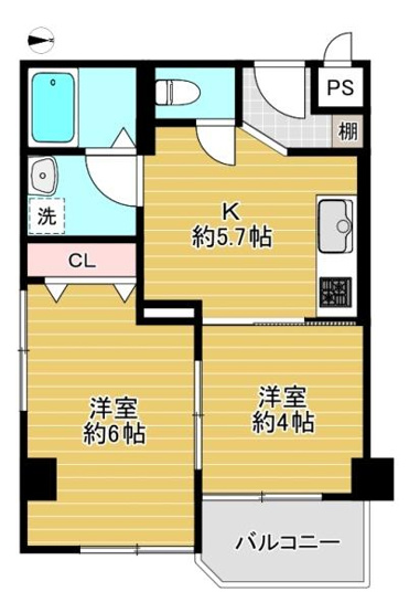 【間取り】 | パークプラザ千林