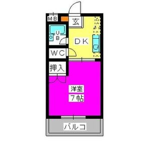 【間取り】 | シャンテ八尋