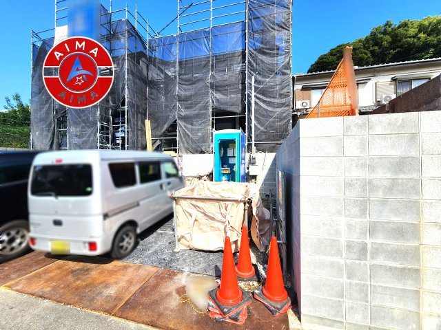 古賀市花鶴丘3丁目第1-2棟（2号棟）の外観|デザイン性のある外観です。