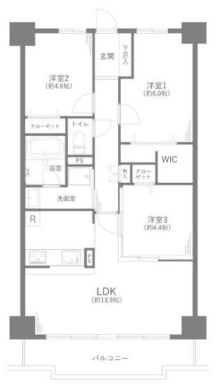 【間取り】 | ピエール草加