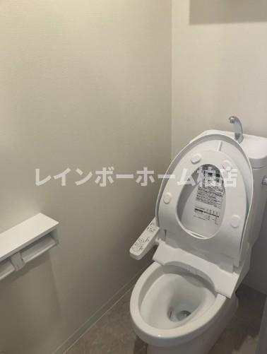 特典：仲介手数料が無料です!!のトイレ|トイレもきれいです
