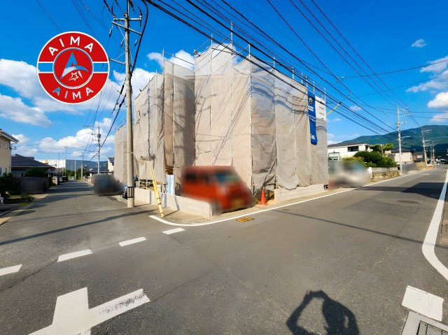 糟屋郡宇美町平和2丁目第1-3棟（2号棟）の前面道路含む現地写真|見学の時間などお気軽にお問い合わせ下さい。