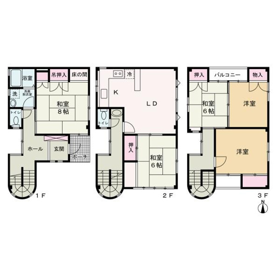 【間取り】 | 行徳２丁目戸建