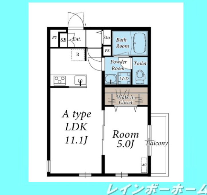 仲介手数料（賃料の1.10ヵ月）の50％OFF対象物件！の間取り