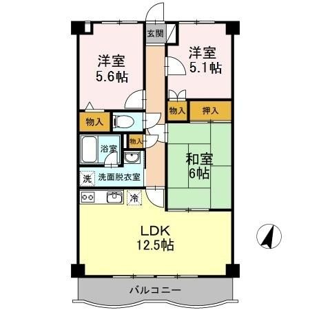ビヴァシティ函南の間取り