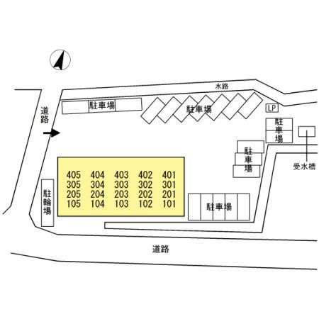 ビヴァシティ函南の区画図
