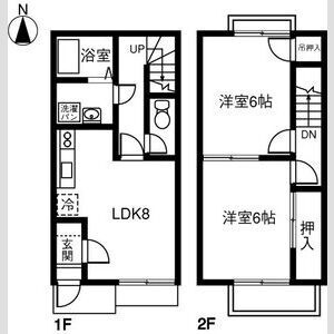 DUPLEX 国王10Bの間取り