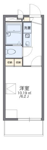 レオパレスロビンの間取り