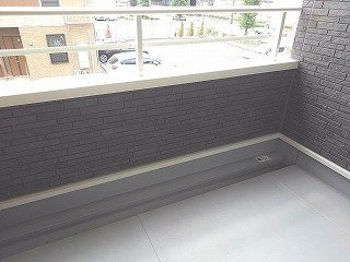 ハクサンジョ　Ⅰのバルコニー