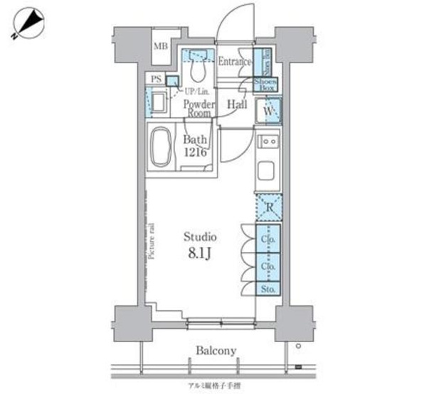 【間取り】 | パークアクシス横浜反町公園