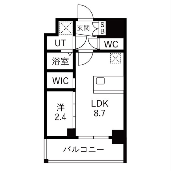 【間取り】 | メイクス岩塚EAST