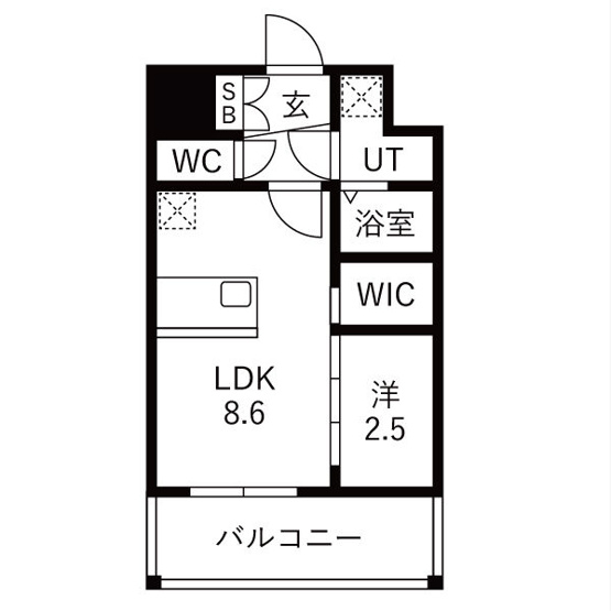 【間取り】 | メイクス岩塚EAST