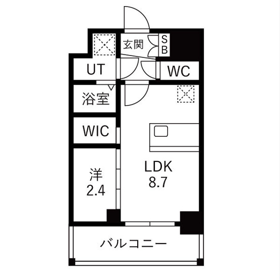 【間取り】 | メイクス岩塚EAST