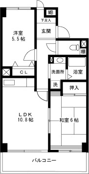 【間取り】 | サンパティー戸田