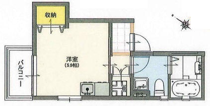 ルミナス志村の間取り