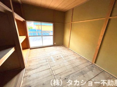 【和室】 | 木更津市畑沢4丁目　中古戸建 | これから畳が入ります!!