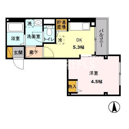 豊島区南大塚３丁目の賃貸マンションの間取り
