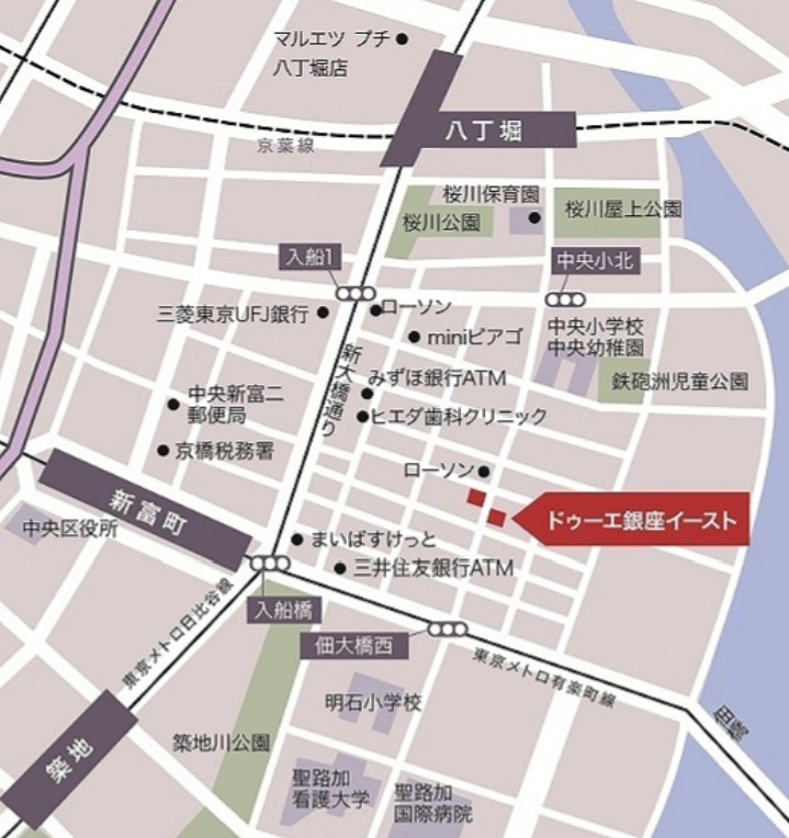 中央区入船３丁目の賃貸マンションのその他
