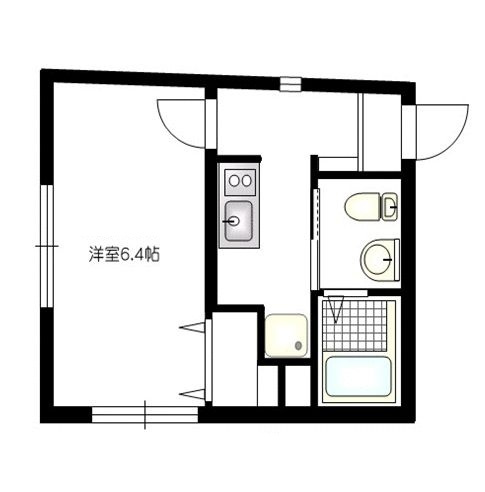 ｂ’ＣＡＳＡ反町の間取り|間取りです。