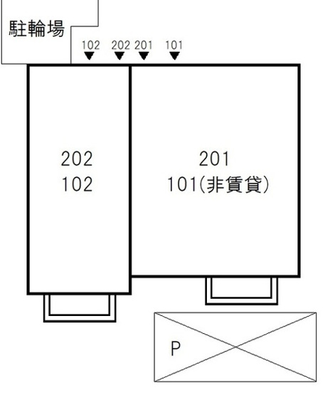 【区画図】 | プロシード-元和泉2丁目-