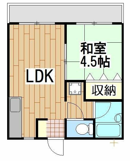 サニーオムロの間取り